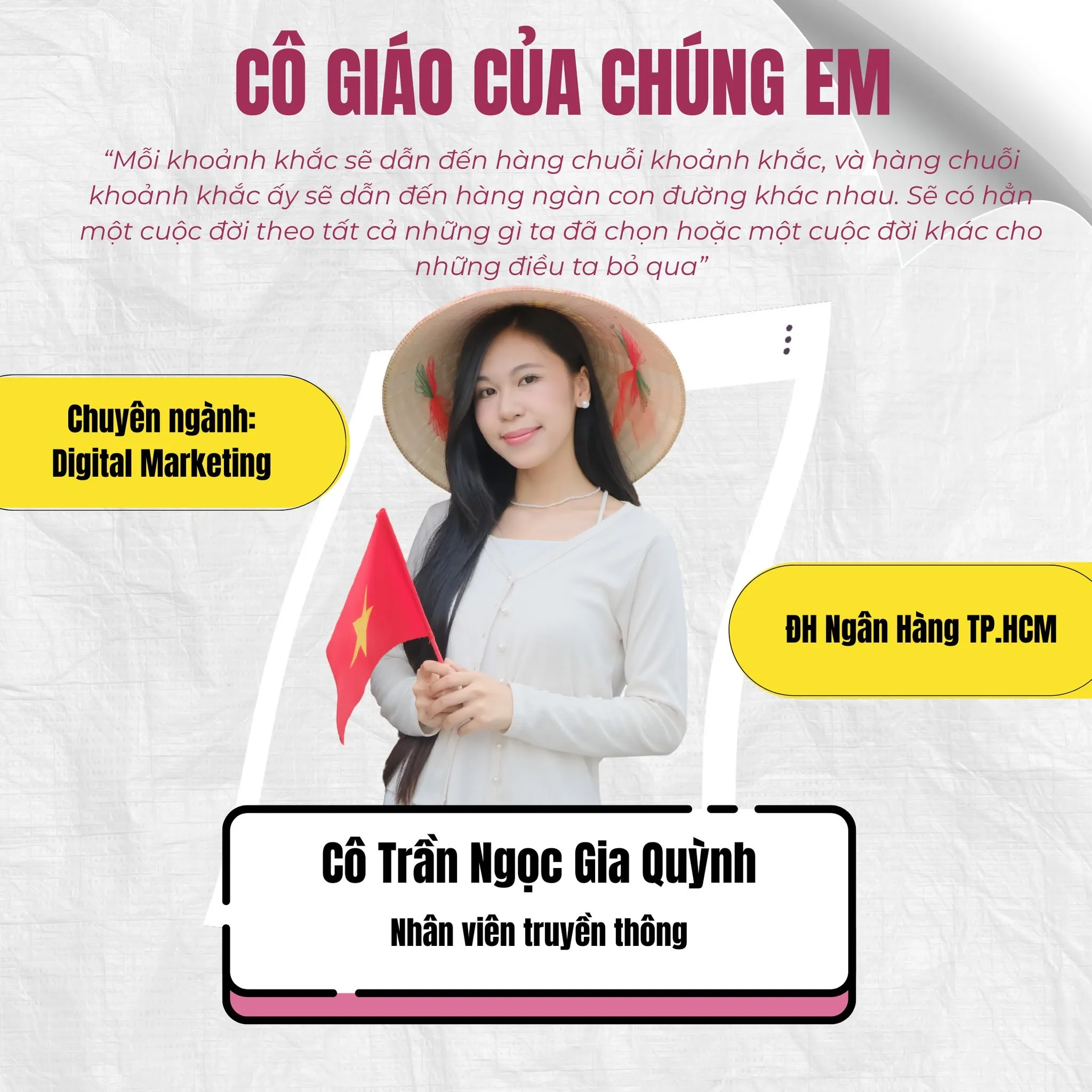 Chân dung Trần Ngọc Gia Quỳnh
